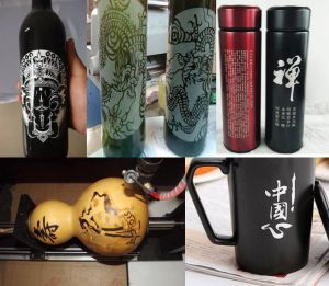 资阳酒瓶葫芦工艺品激光雕刻机